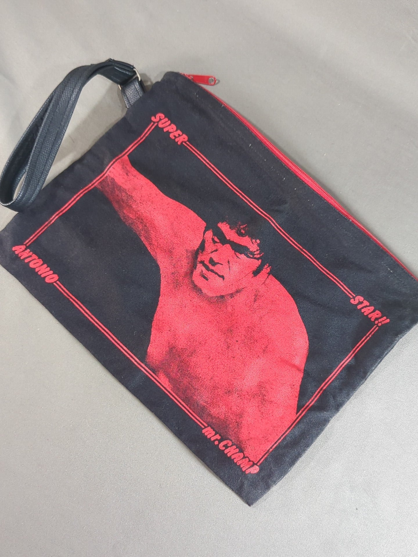 ★ ★ Original Antonio Inoki  "BURNING SPIRIT!!" mini bag 