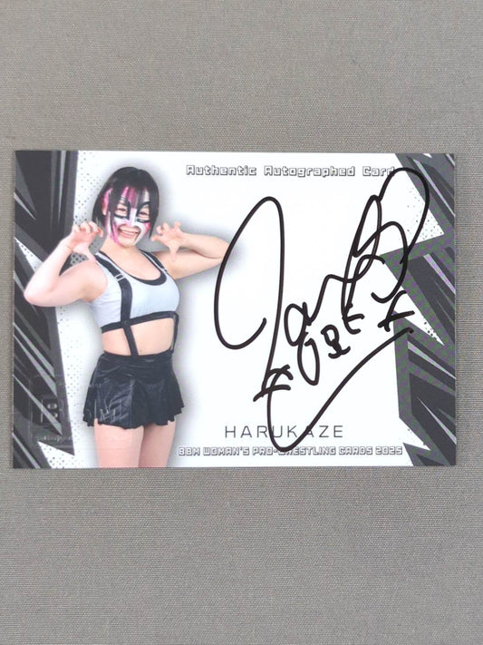 2025 BBM HARUKAZE 公式サインカード