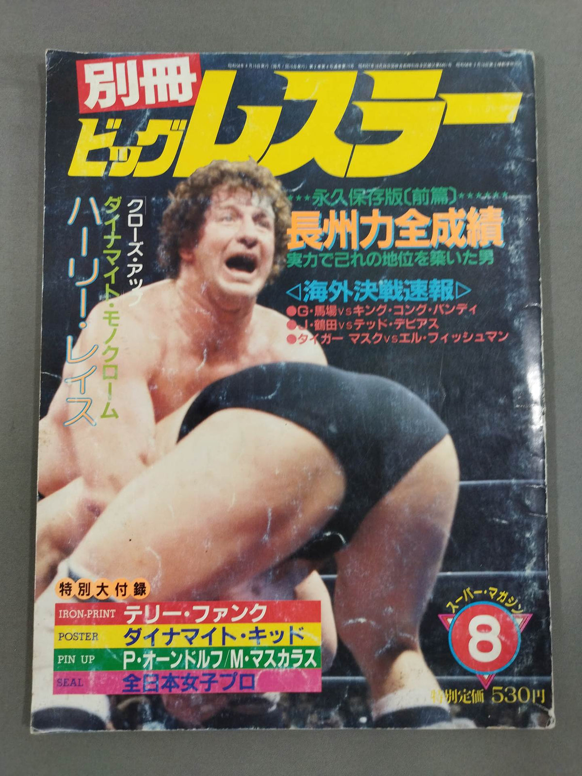 Big Wrestler Monthly August 1983