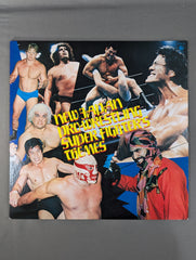 【美品】新日本プロレス　スーパー・ファイターのテーマ LP　燃えよ闘魂猪木セット 美品】新日本プロレス スーパー・ファイターのテーマ LP 燃えよ
