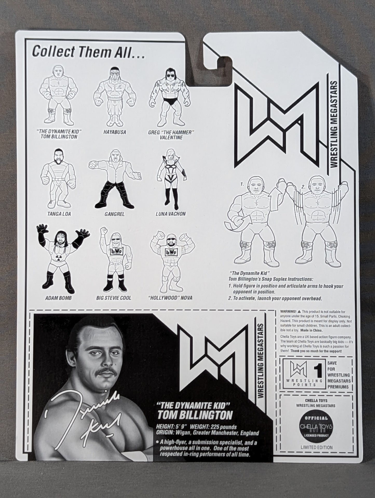 Dynamite Kid / Tom Billington (Wrestling Megastars)
