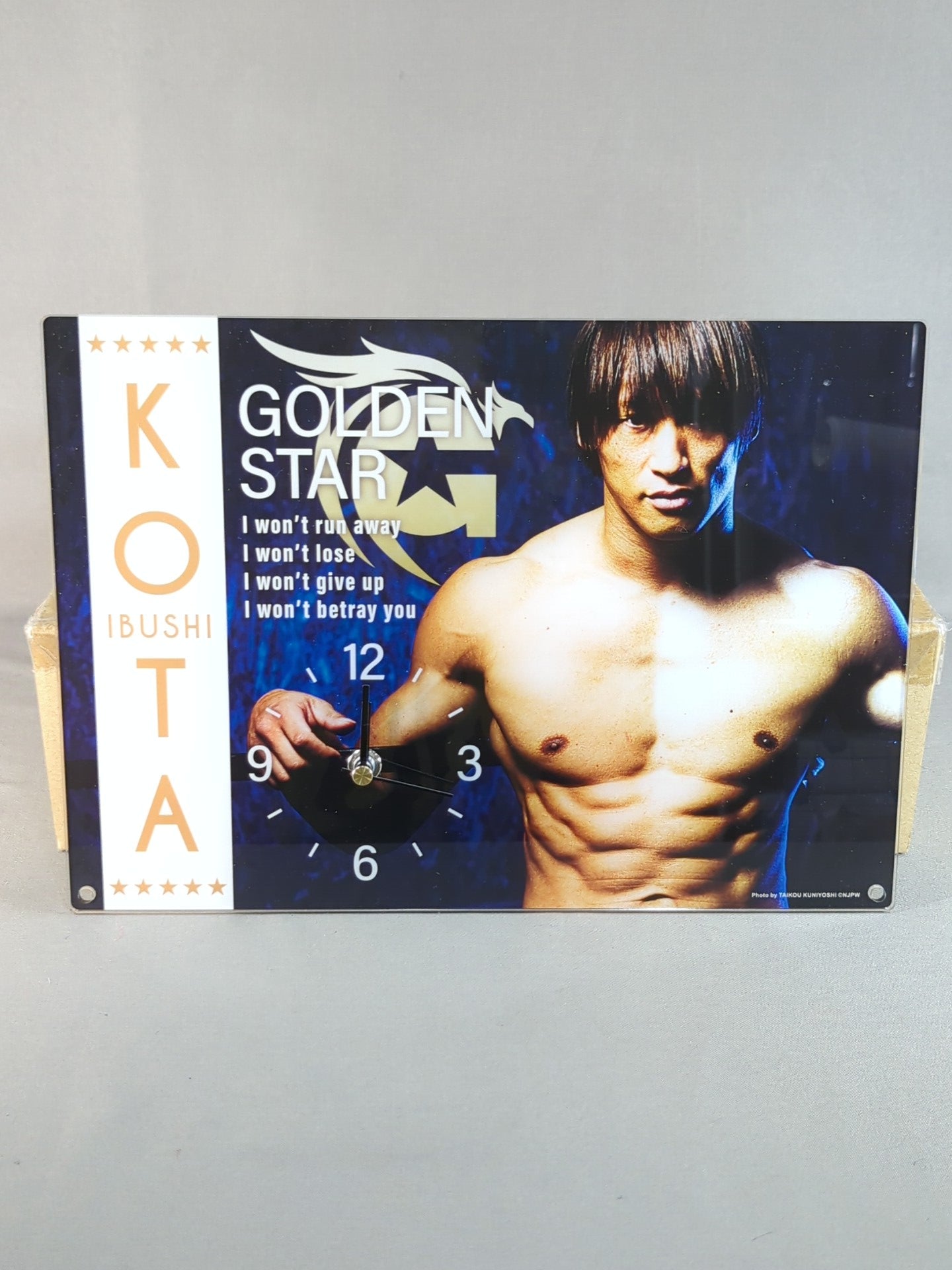 Kota Ibushi  Acrylic Clock