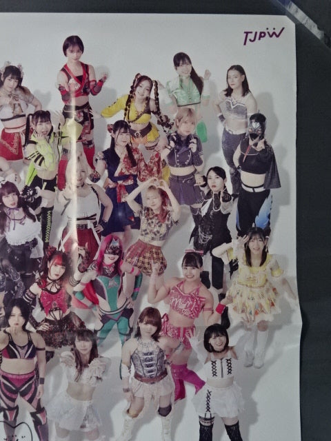 [WAKANA UEHARA  hand signed autograph ] Tokyo Joshi Pro Wrestling  WRESTLE PRINCESS IV.