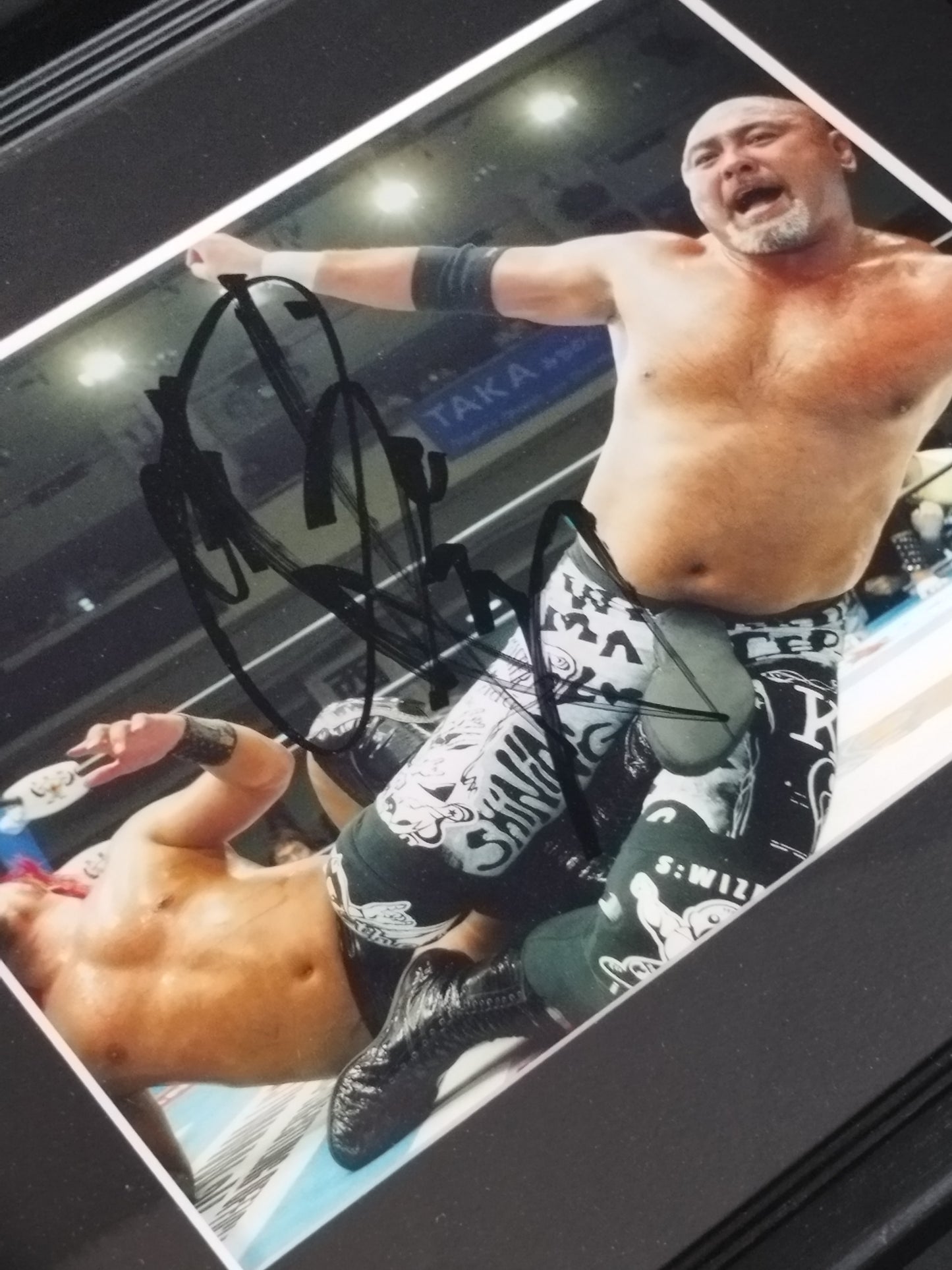 Muto Keiji  hand signed autograph  Photo Frame