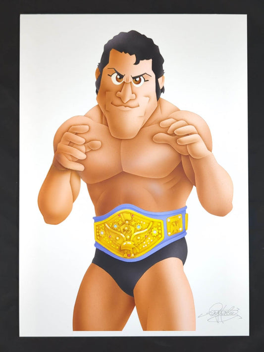 ★ Nagatoshi Sakai Original work ★ "Burning Fighting Spirit" Antonio Inoki 