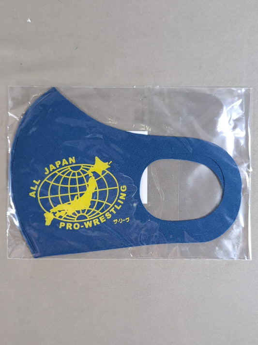 All Japan Pro Wrestling × Reeve Original Mask (Navy × Yellow)