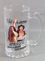 全日本プロレス50周年記念くじ　ソフビフィギュア　ビールジョッキ 全日本プロレス50周年記念くじ ソフビフィギュア ビールジョッキ