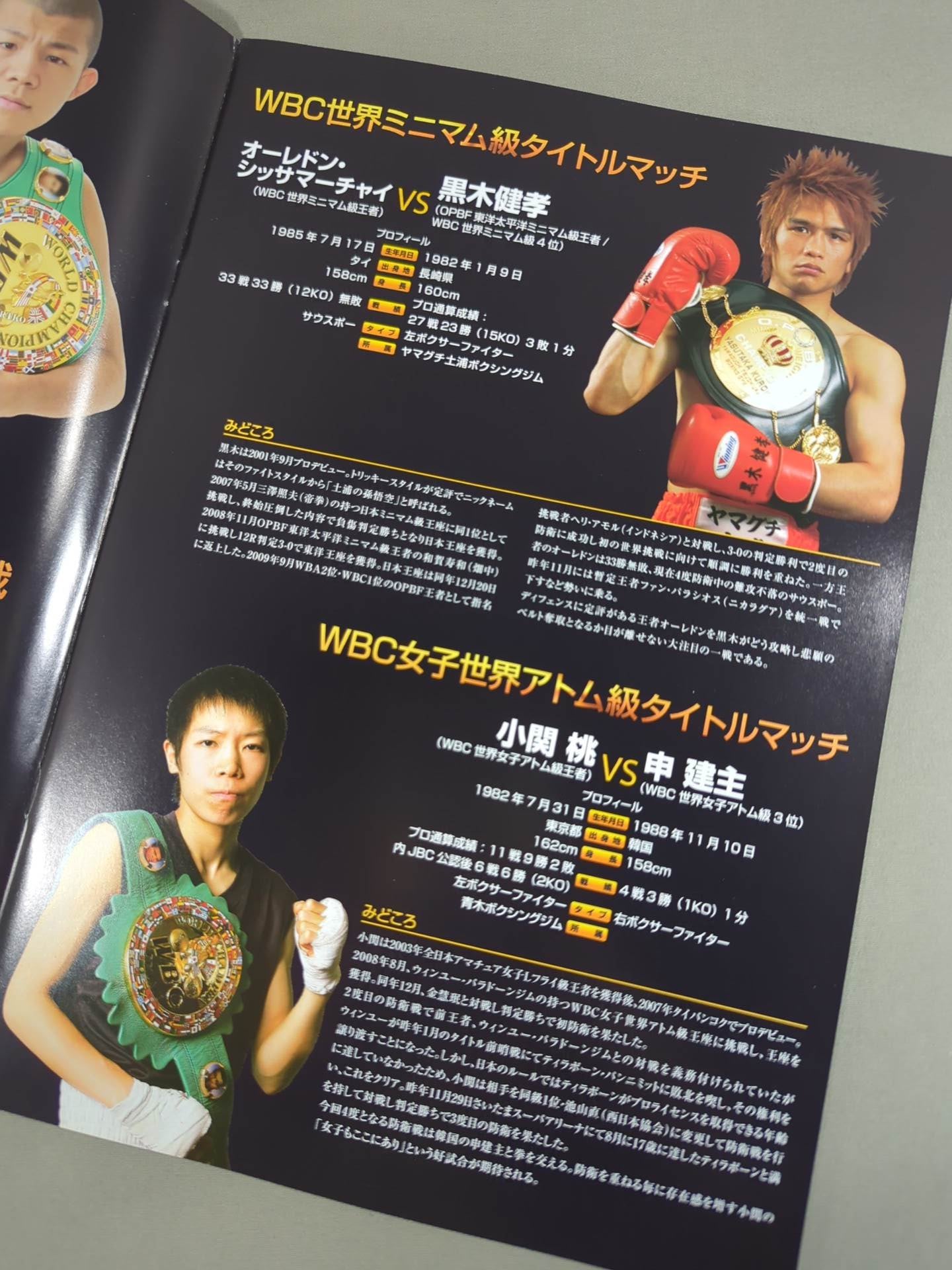 WBC Flyweight Title Unification Match: Koki Kameda vs Pongsaklek (First Match)