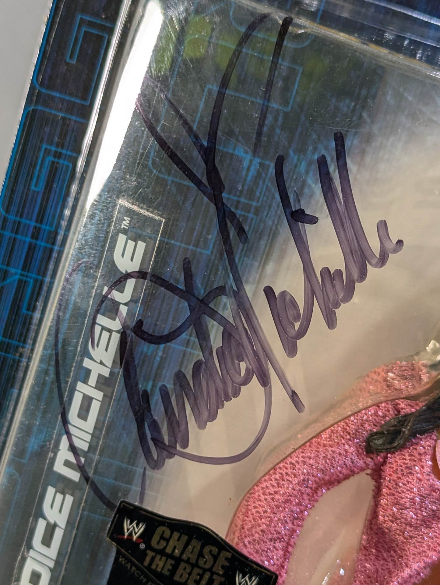 【hand signed autograph】  Candace Michelle (Pink Gown)
