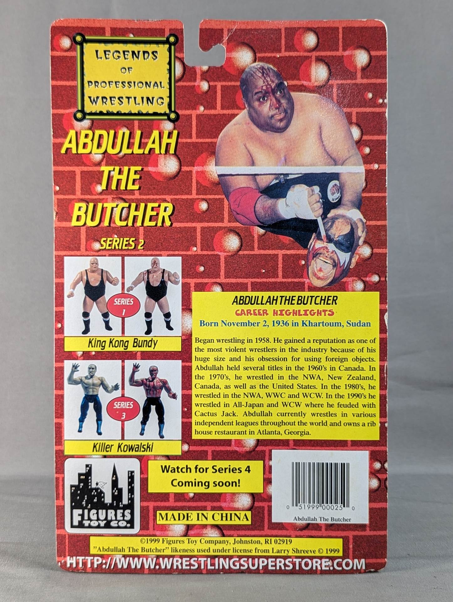 Abdullah the Butcher (Red)