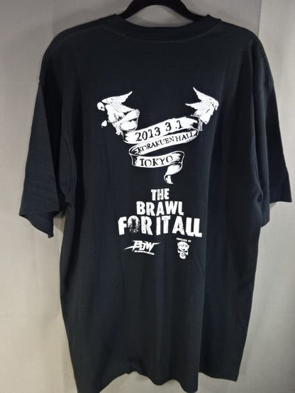 【2 hand signed autographs 】045邪猿気狂's(Jun Kasai &Jaki Numazawa ) SHOW NO MERCY T-shirt