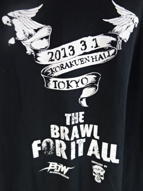 【2 hand signed autographs 】045邪猿気狂's(Jun Kasai &Jaki Numazawa ) SHOW NO MERCY T-shirt