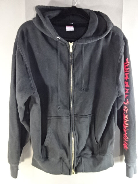 Aoki Tokiki Zip hoodie  (2) (Black)