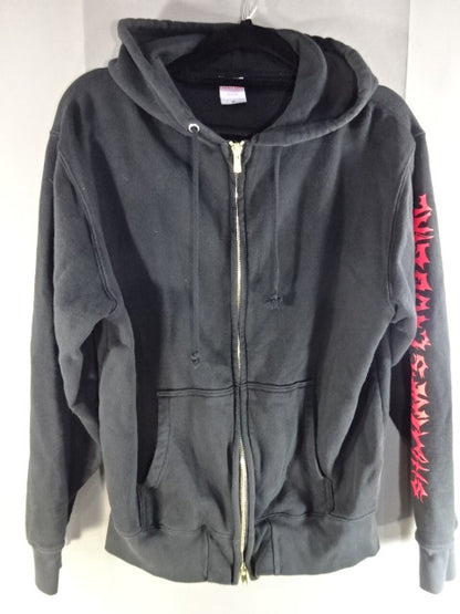 Aoki Tokiki Zip hoodie  (2) (Black)