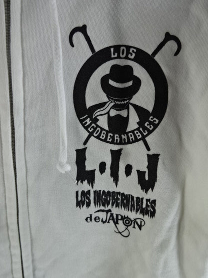BUSHI ×L.I.J EN SERIO Zip hoodie (2)