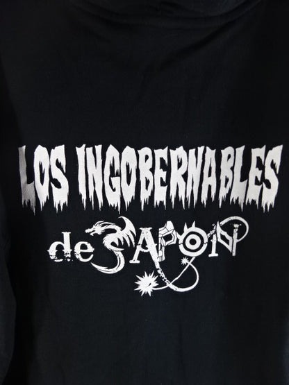 L.I.J. Zip hoodie (6)(2020 / Black×White)