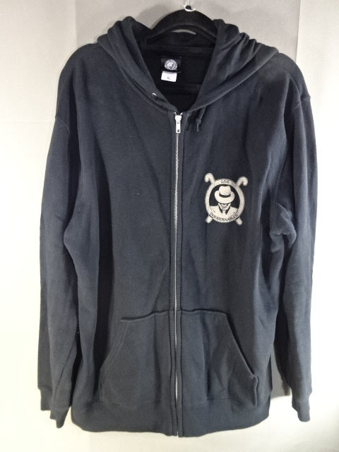 L.I.J. Zip hoodie  (4) (Day of the Dead / Karabela Taste / Black)