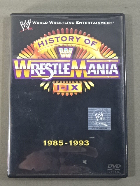 History of WrestleMania 1985-1993