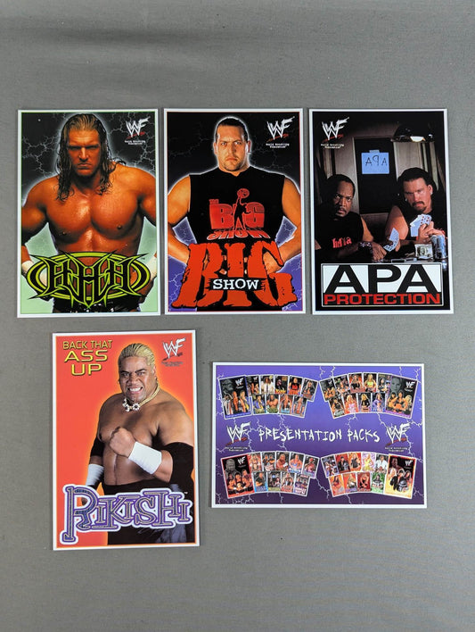 ★WWE(WWF) SUPERSTARS★ ポストカードセット③