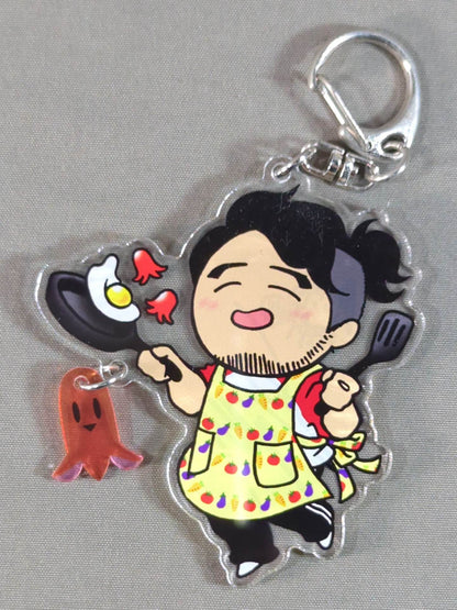 Akira 【hand signed autograph】  Hyodo Acrylic Keychain