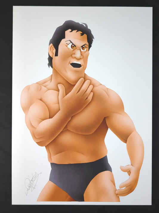 ★ Nagatoshi Sakai Original work ★ "Burning Fighting Spirit" Antonio Inoki 