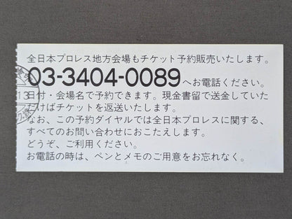 ★旗揚げ20周年記念★ 93スーパーパワー・シリーズ