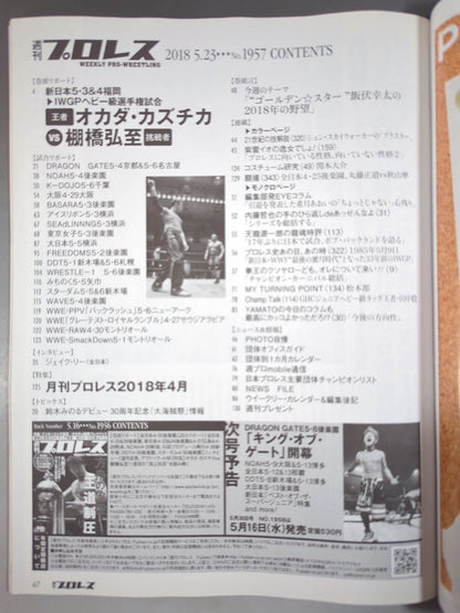 週刊プロレス1957