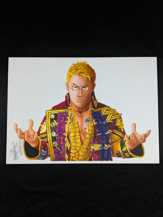★ Nagatoshi Sakai Original work ★ "The Man Who Rains Gold" Kazuchika Okada 