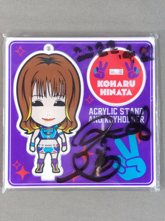 【hand signed autograph】  Hyuga Koyo Acrylic Stand Keychain