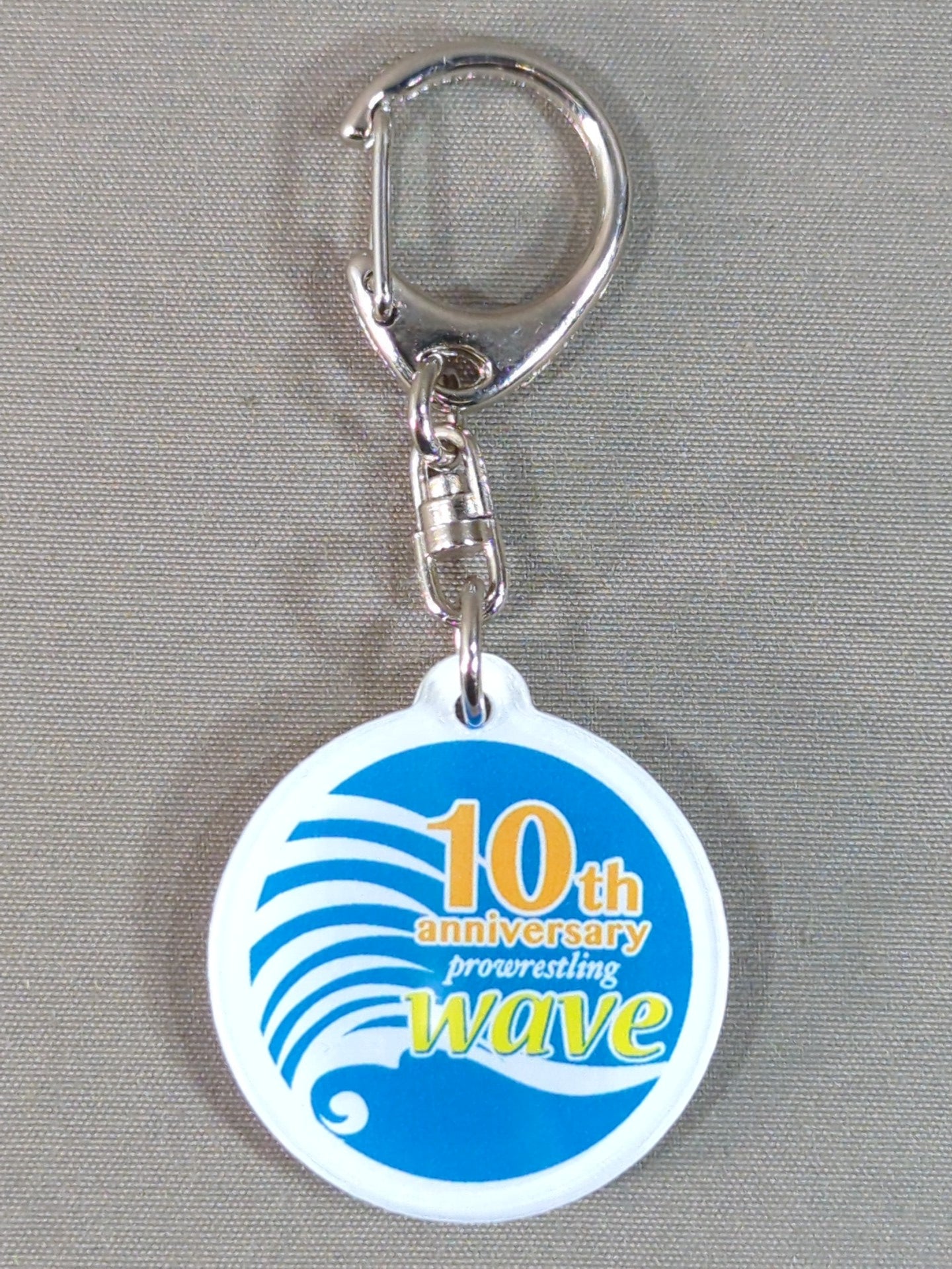 プロレスリングWAVE「10th anniversary」アクリルキーホルダー