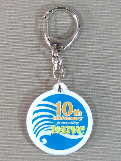 プロレスリングWAVE「10th anniversary」アクリルキーホルダー
