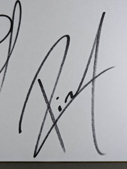 Matt Sidal & Ricochet (King of Pro-wrestling  only) Shikishi ( Autograph board ) )