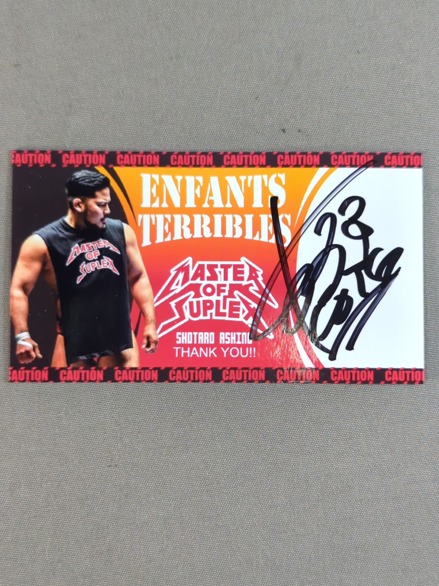 [Shotaro Ashino  hand signed autograph ENFANT'S TERRIBLES Sticker Set
