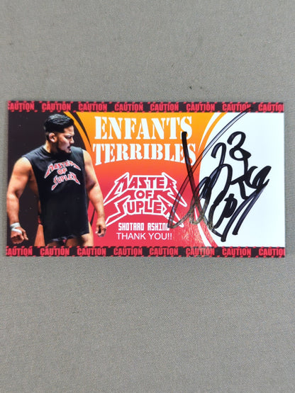 [Shotaro Ashino  hand signed autograph ENFANT'S TERRIBLES Sticker Set