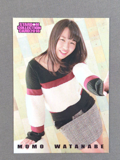 2018 STARDOM COLLECTION CARD Momo Watanabe (76)