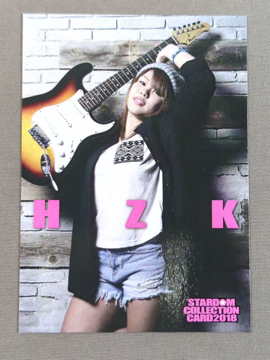 2018 STARDOM COLLECTION CARD HZK(葉月)(72)