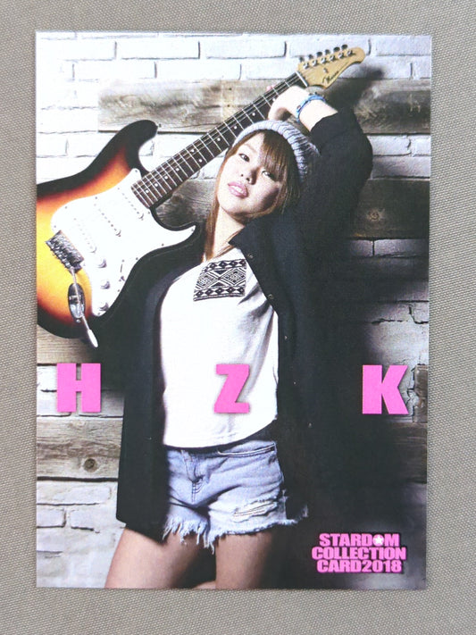 2018 STARDOM COLLECTION CARD HZK(葉月)(72)