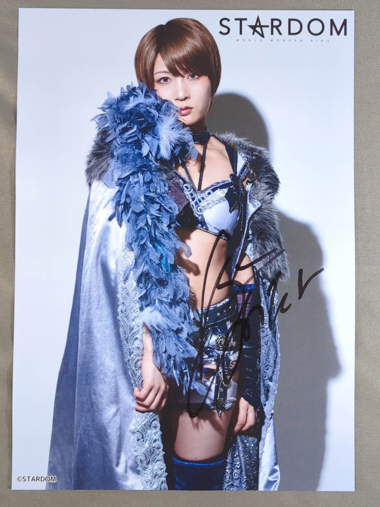 STARDOM 安納サオリ　ポートレート 安納サオリ 直筆サイン入り スターダムポートレート(B-2) – 闘道館