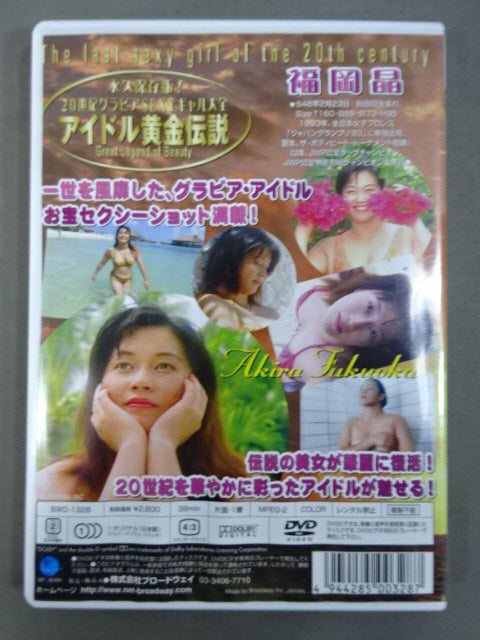 ★20世紀グラビアSEXYギャル大全★ 福岡晶 アイドル黄金伝説