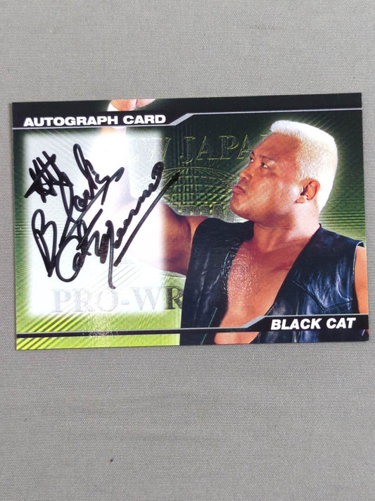 2000 Future Bee Black Cat Official Autographed Card