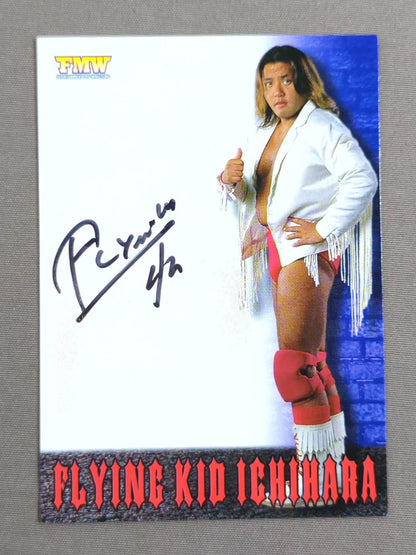 2000 Sakurado Flying Kid Ichihara Official Autographed Card