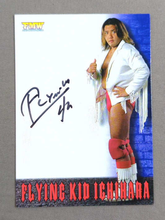 2000 Sakurado Flying Kid Ichihara Official Autographed Card
