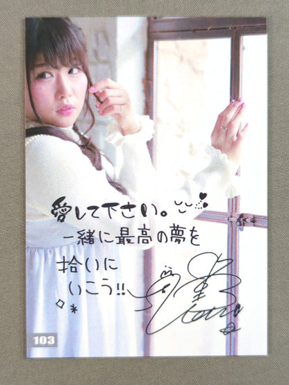 2018 STARDOM COLLECTION CARD 中野たむ(103)