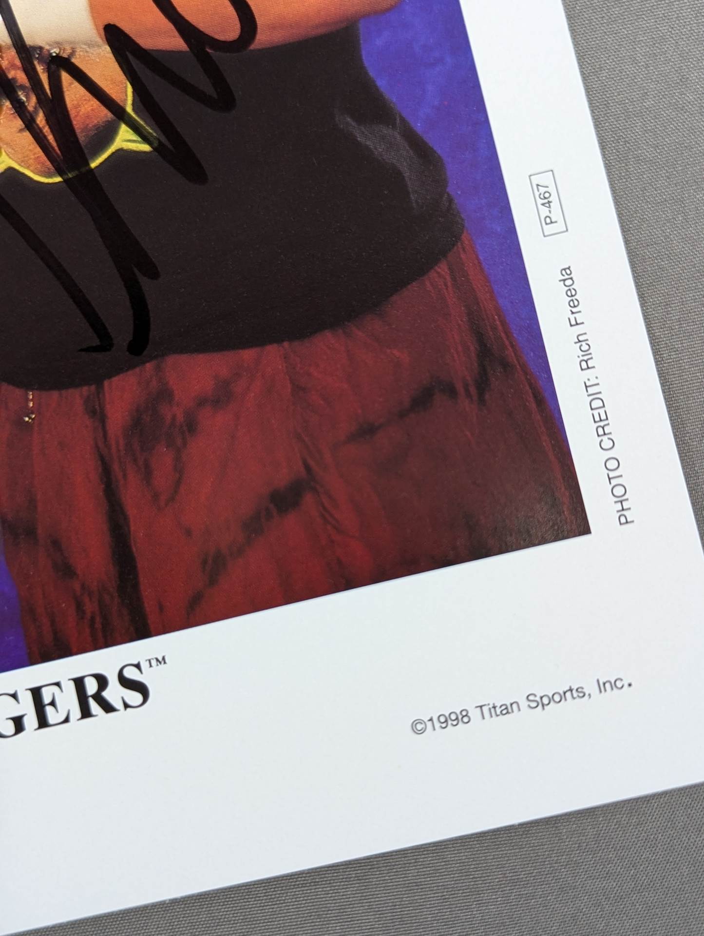 The Headbangers hand signed autograph  WWF Official Pro-Photo 