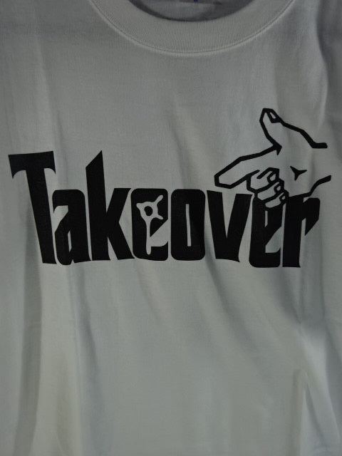 柴田勝頼直筆サインサイン入り·新品“Takeover”Tシャツ 黒 L 柴田勝頼直筆サインサイン入り·新品“Takeover”Tシャツ 黒 L