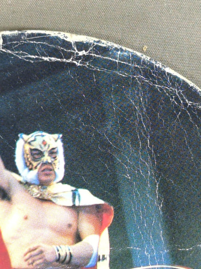 ★80's Original First Tiger Mask ★ Large Format Menko