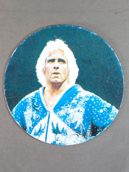 ★80年代当時モノ★ リック・フレアー 大判めんこ