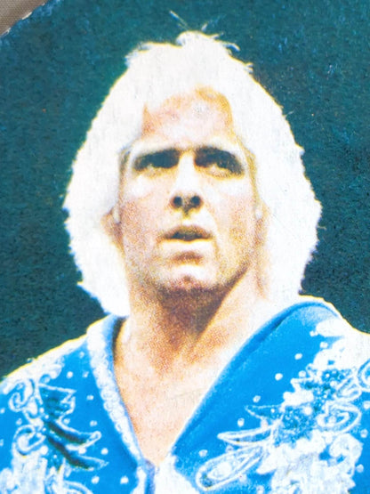 ★80年代当時モノ★ リック・フレアー 大判めんこ