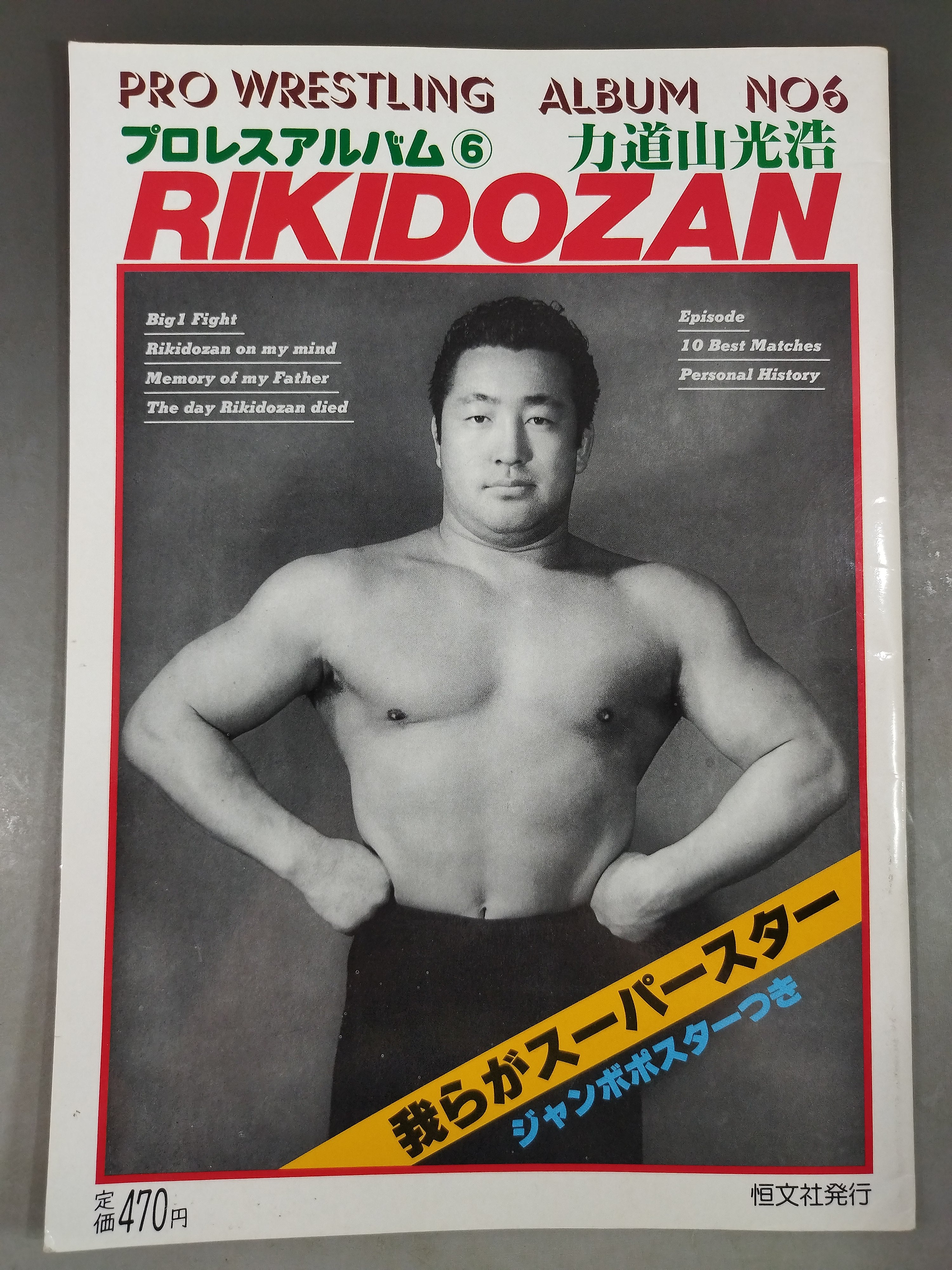 プロレスアルバム6 力道山光浩 – 闘道館