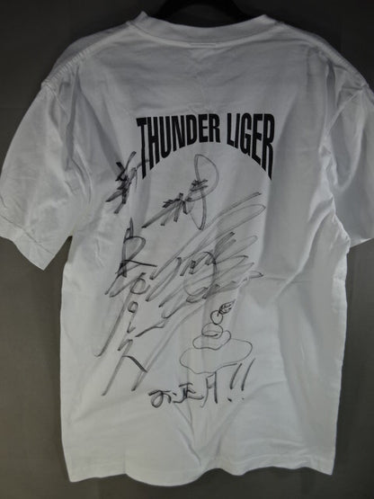 【直筆サイン入り】獣神サンダー・ライガー WORLD LEGEND(2018) Tシャツ